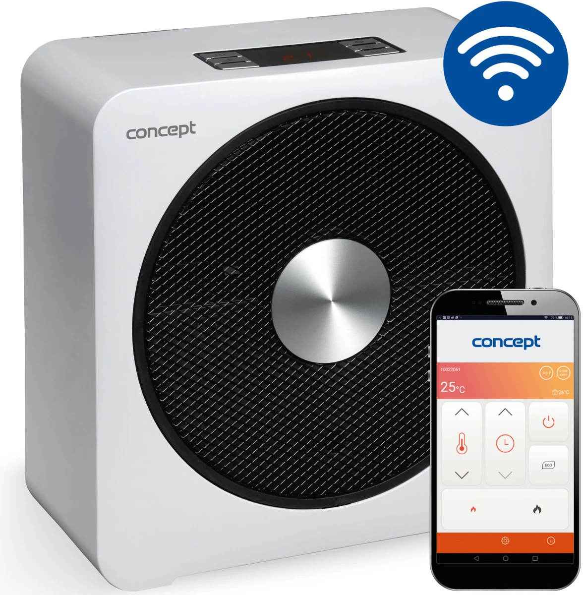 VENTILATOR VT5000 WIFI PTC